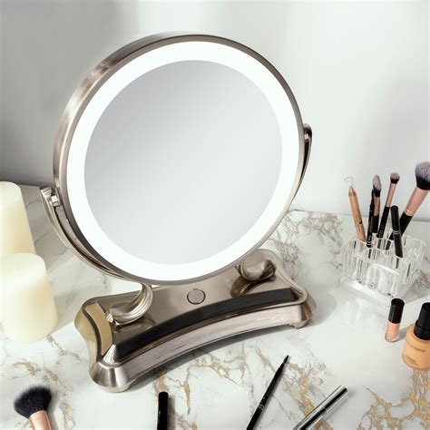 best lighted magnifying makeup mirror|makeup mirrors with light and magnification.